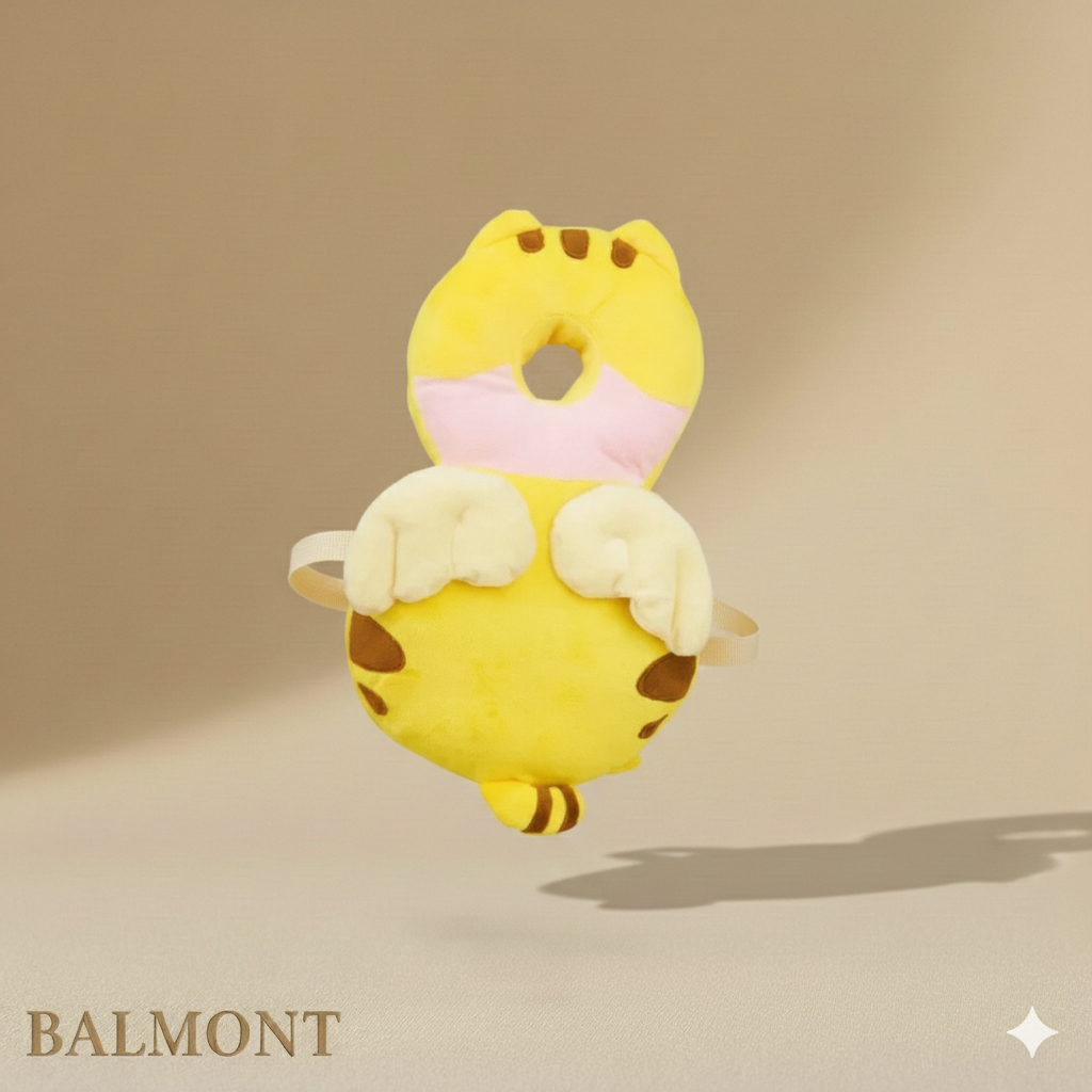 Coussin de protection tête bébé en matières souples