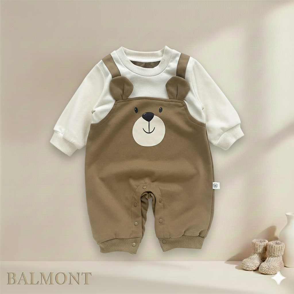 Combinaison bébé ourson douceur et confort