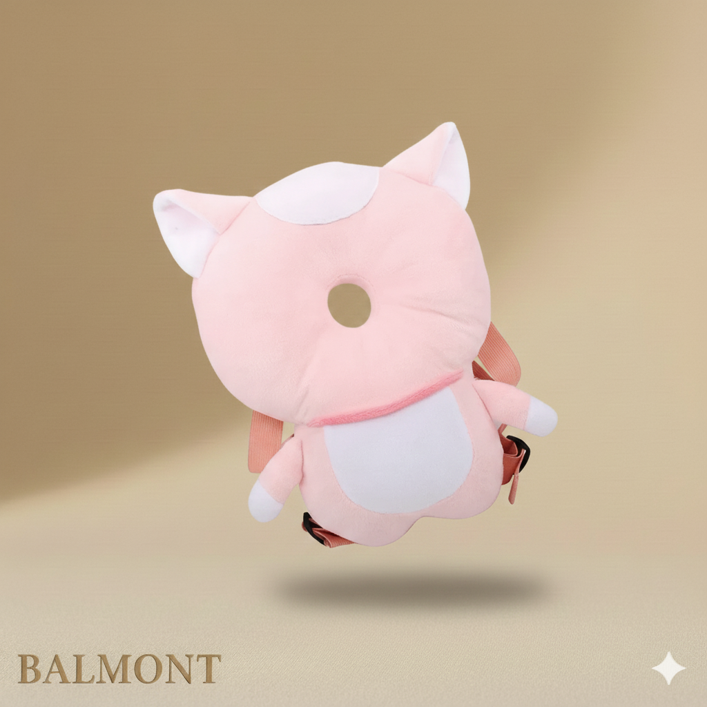 Coussin de protection tête bébé en matières souples