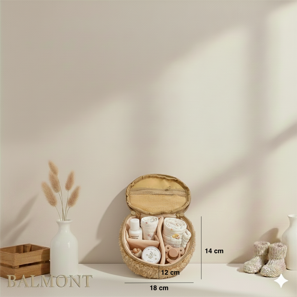 Trousse Peluche Ourson – Rangement Accessoires