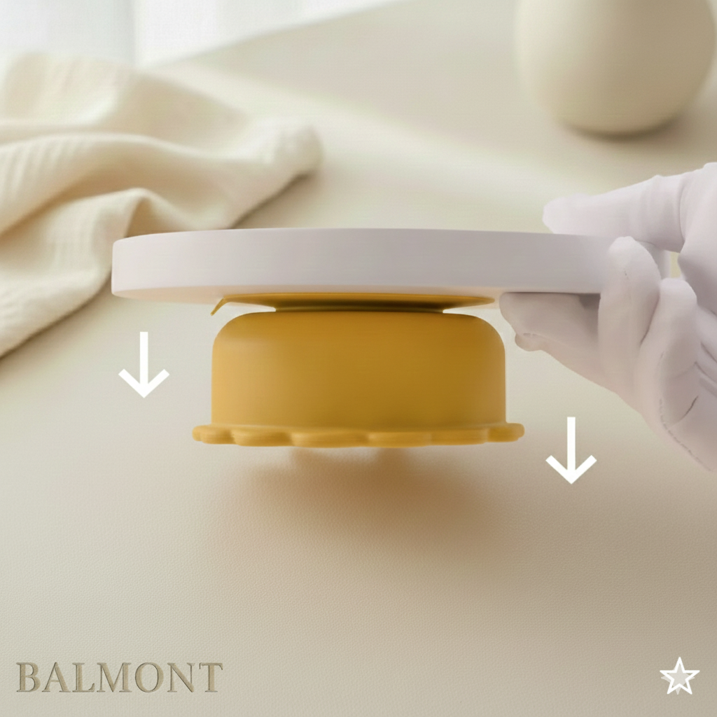 Bol en silicone bébé avec ventouse – forme lion, ludique et sécurisé