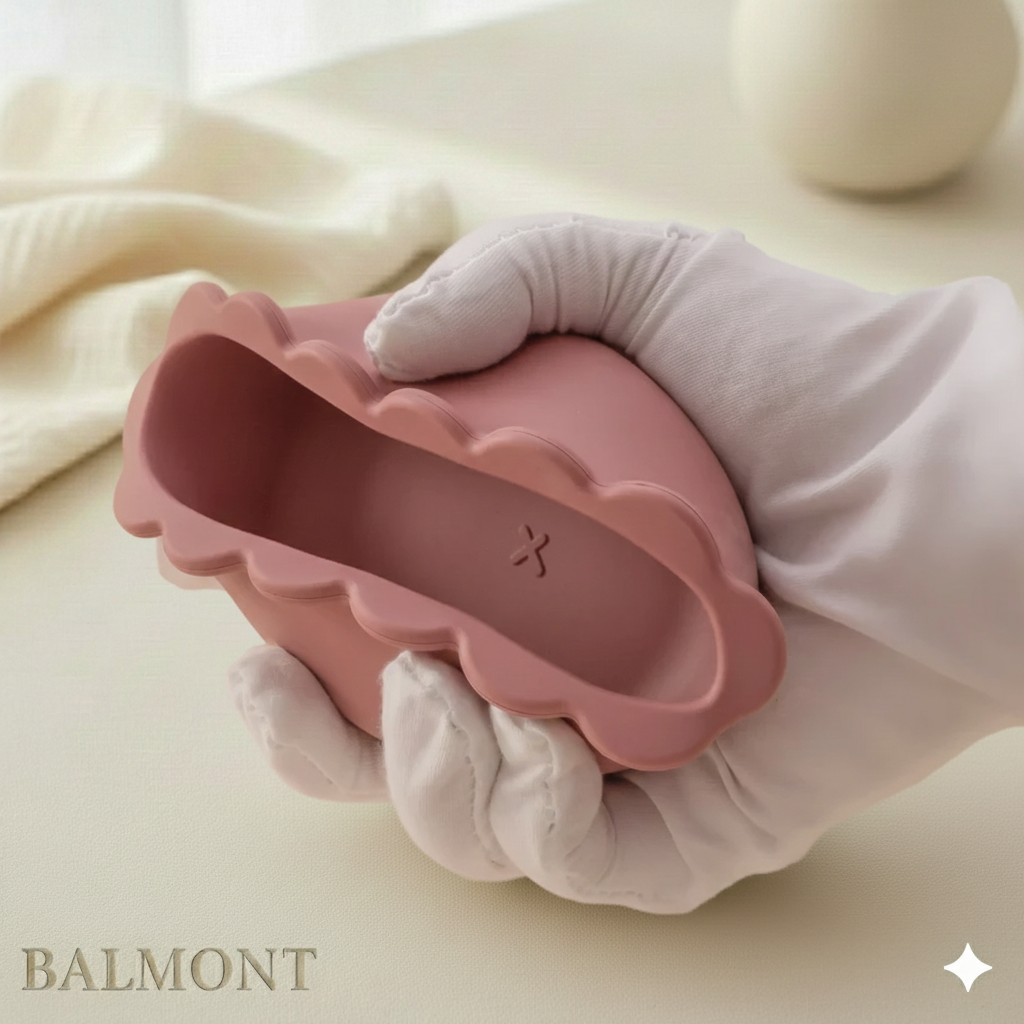 Bol en silicone bébé avec ventouse – forme lion, ludique et sécurisé