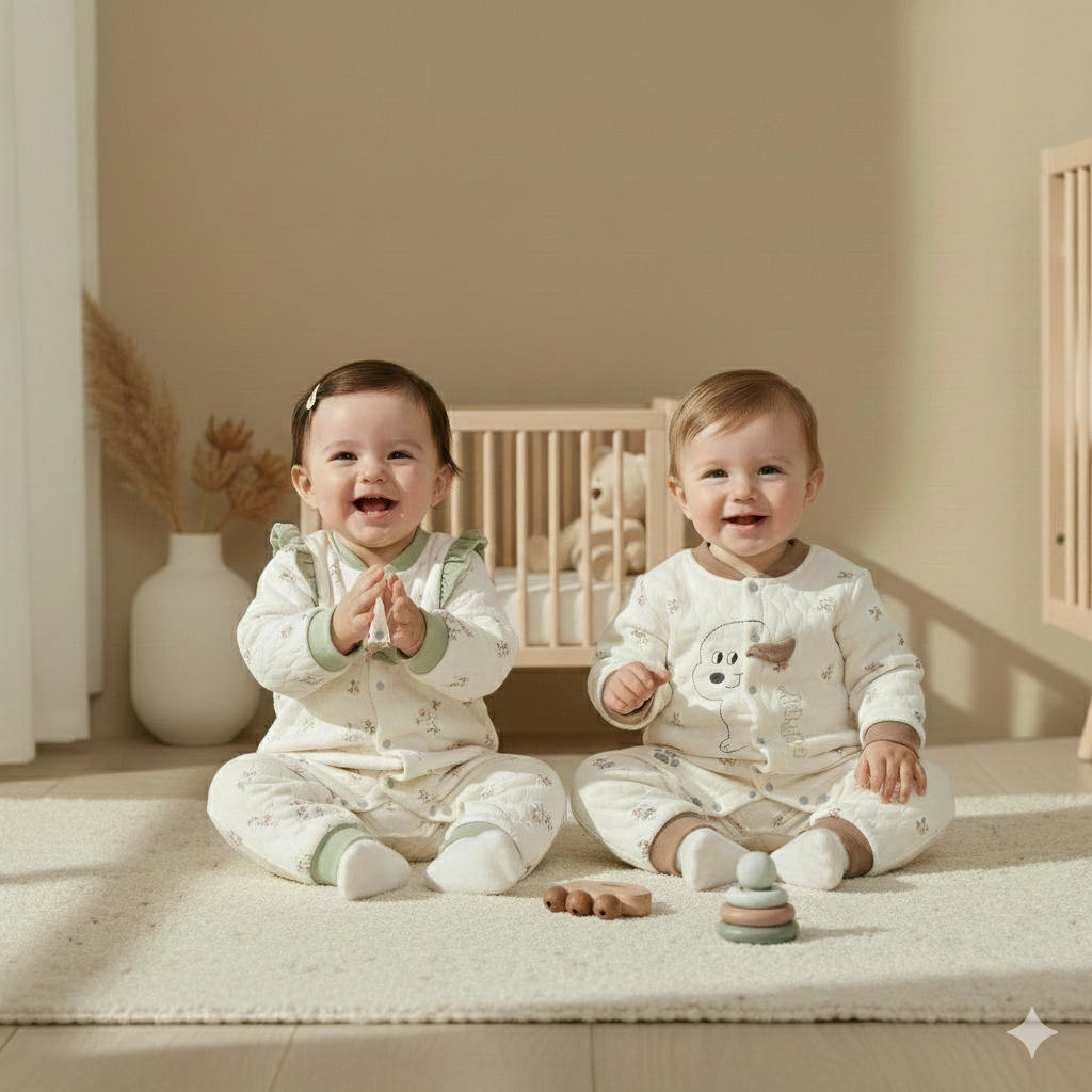 Combinaison bébé chien douceur et confort