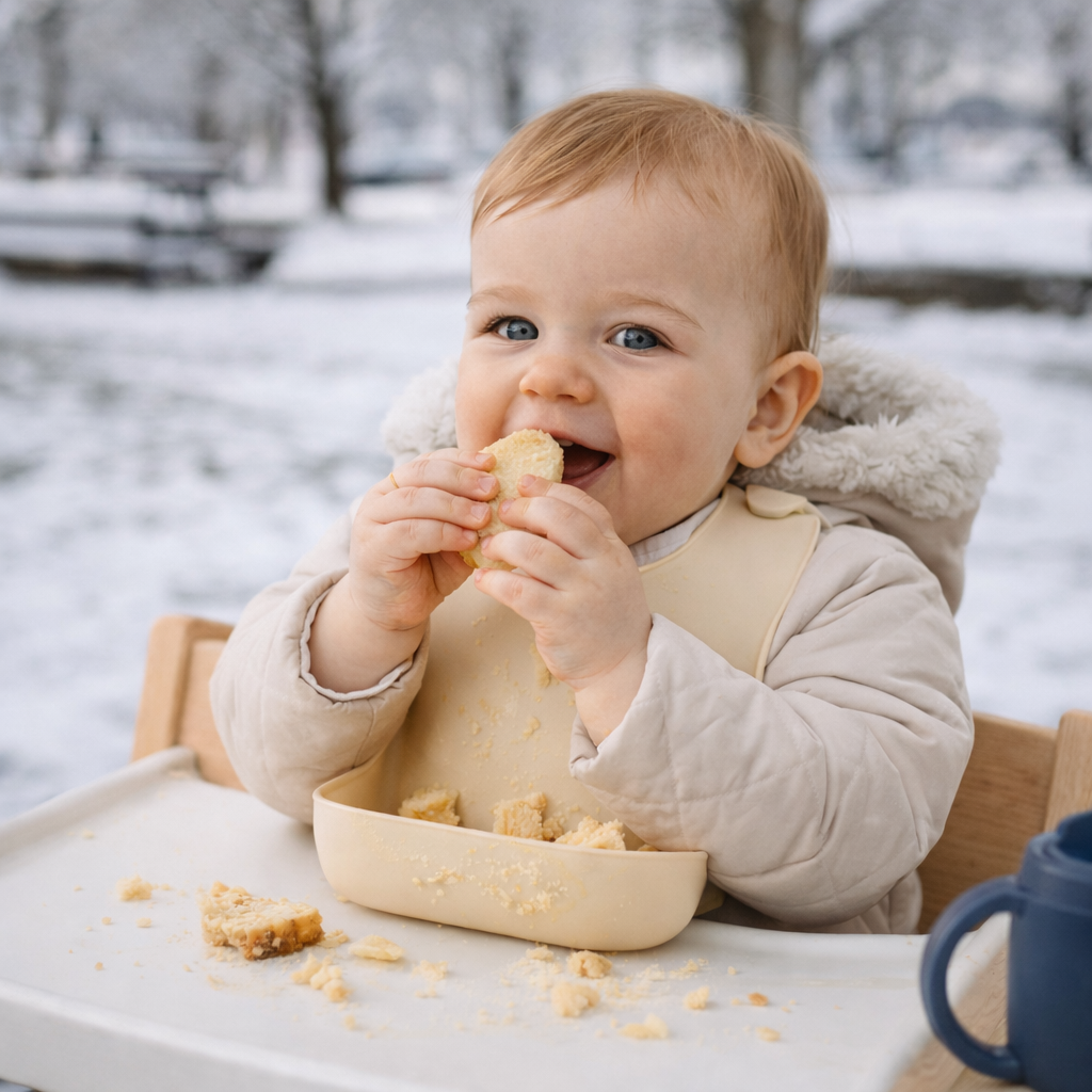 Set de 2 bavoirs bébé en silicone