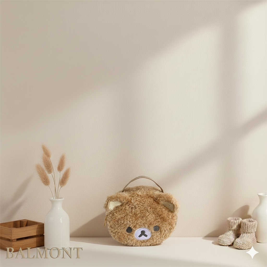 Trousse Peluche Ourson – Rangement Accessoires